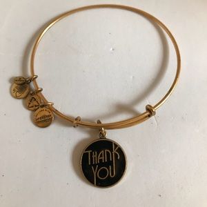 Thank you Alex and Ani adjustable Gold bracelet